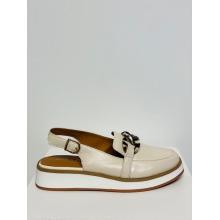 Quivers Heeled Loafer - Cream