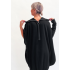 Fluid Zip Sweater Dress - Black